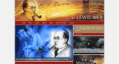 Desktop Screenshot of cslewisweb.com